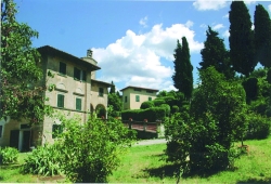 Casa Cares, Villa "I Graffi", nucleo originario del XVIII secolo